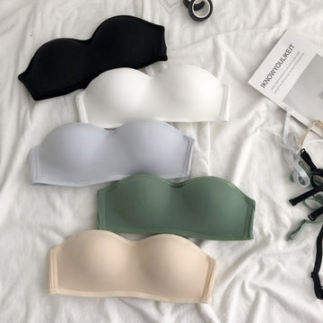 4-Pack Premium Quality Strapless Bra – Ultimate Comfort & Support | SB -18